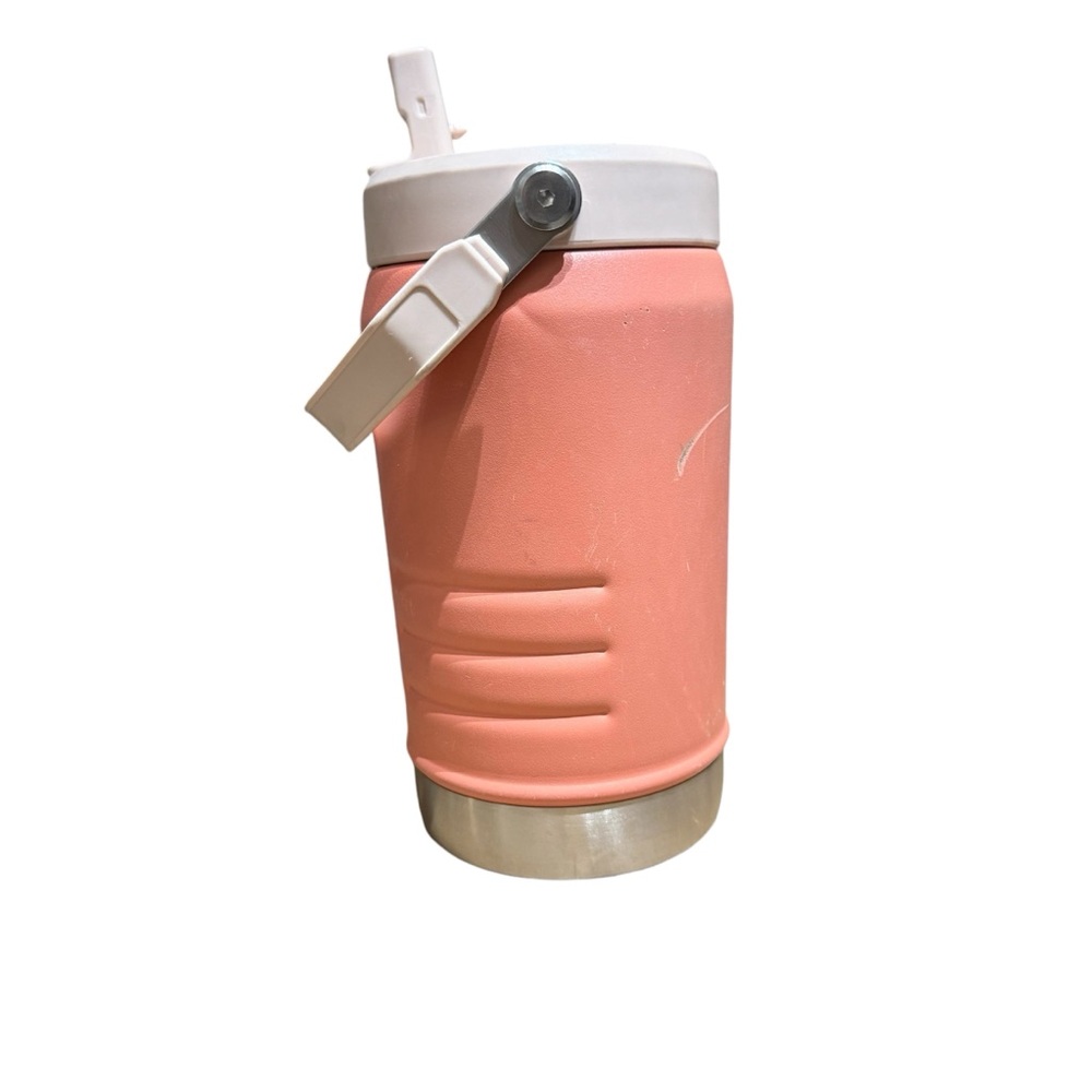 Stanley IceFlow Stainless Steel Water Jug Straw, Insulated, Grapefruit, 40OZ - Picture 4 of 11